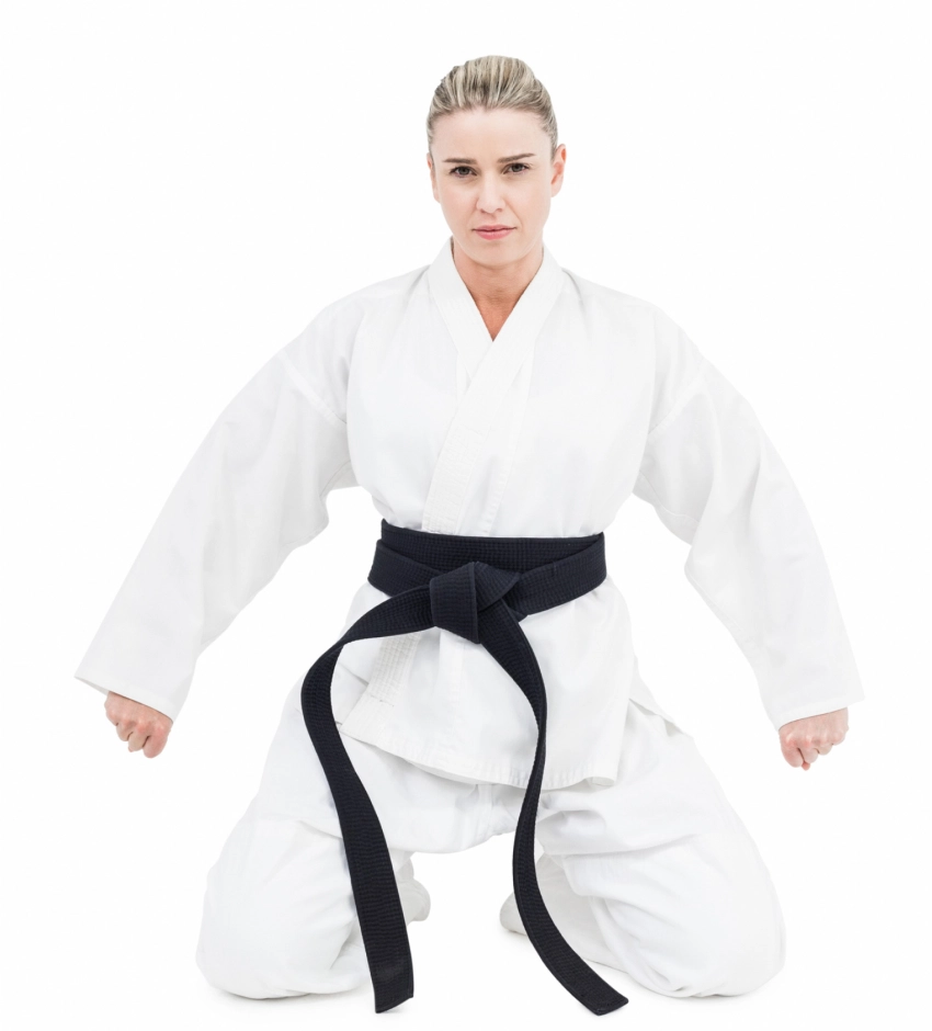 Femme position judo