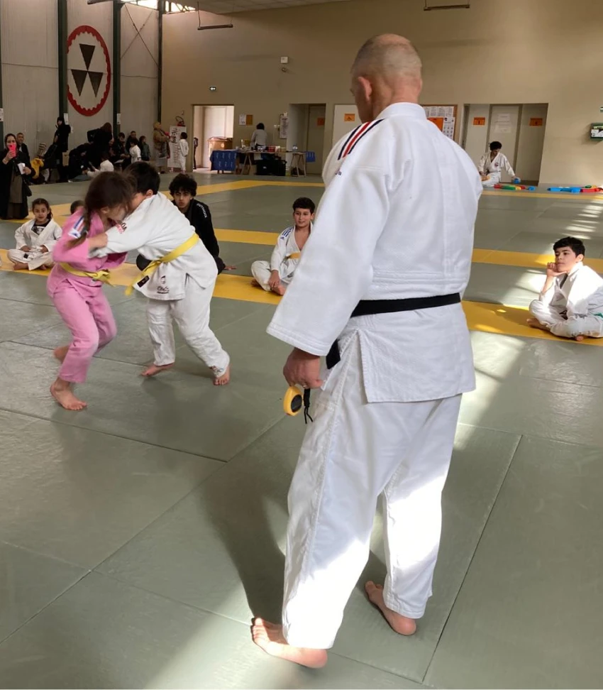 Vue de la salle de BSL Judo Avignon